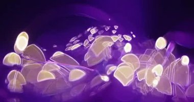 Mor soyut arkaplan taşınıyor