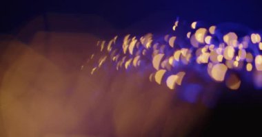 Çok katmanlı değişen altıgen bokeh