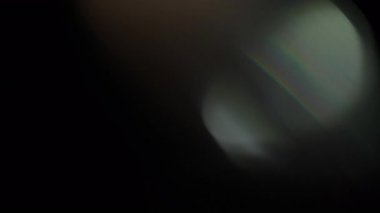 Bir sürü ışık sızıntısı ve prizma kırılması. Yavaş çekim. 