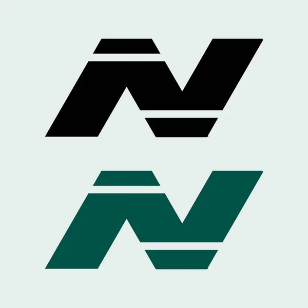 Logotipo Marca Letra Para Identidade Comercial —  Vetores de Stock