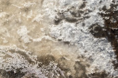 Kış Buzu Şekillendirilmiş Arkaplan Özeti