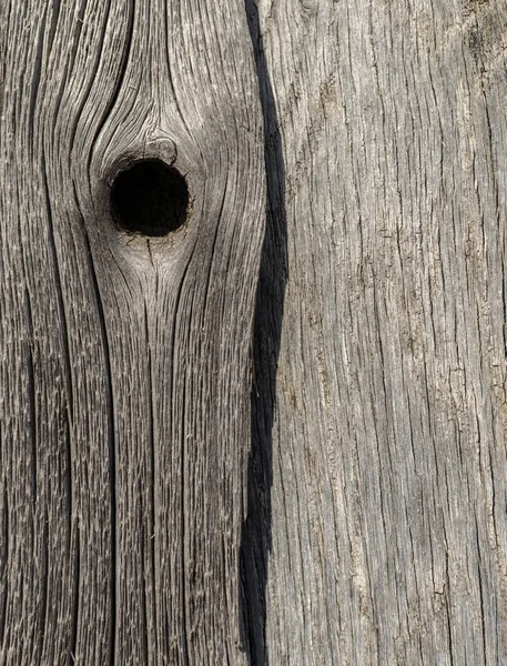 Węzeł w strukturze drewna — Zdjęcie stockowe