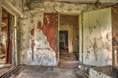 Eski Terk Edilmiş Cottage House Ev İç