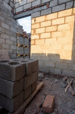 Yapım Aşamasındaki Ev İç