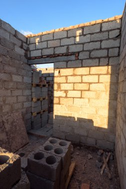 Yapım Aşamasındaki Ev İç