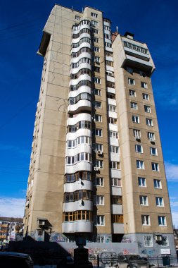 yaşlı Sovyet yapı taşı