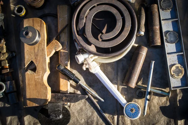 Odd Tools and Junk — Stock Photo, Image