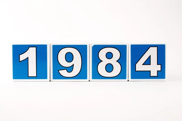 1984 çocuğun yapı taşı — Stok fotoğraf