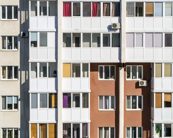 아파트 건물 패턴 — 스톡 사진