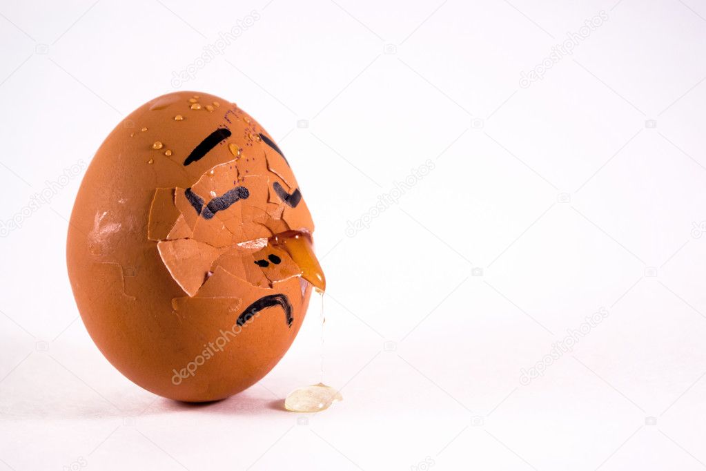 Sad Broken Egg Crying