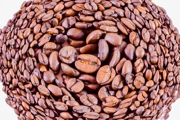 Hal-szem szemes kávé — Stock Fotó
