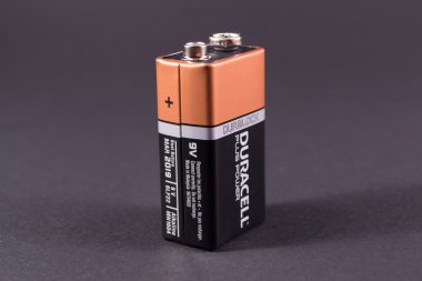 9V Duracell pil