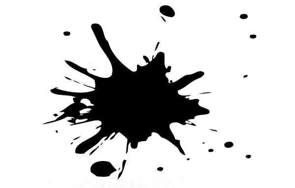 Splat negro —  Fotos de Stock