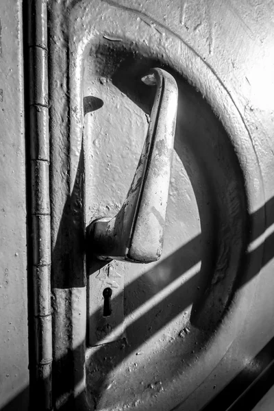 Train Door Handle — Stock Photo, Image