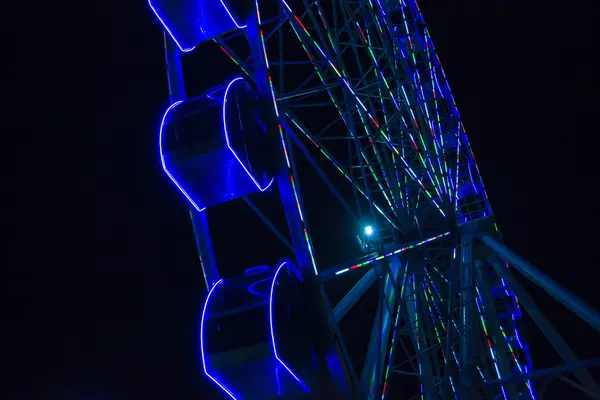Ferris Wheel at Night — Stock Photo, Image