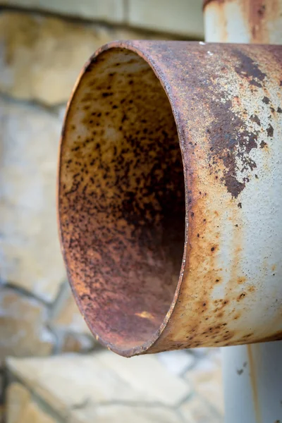 Rusty Metal Pipe — Stock Photo, Image