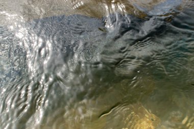 Yavaşça dalgalı dalgalar