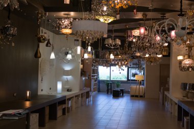 Modern Aydınlatma ev shop Rusya'da
