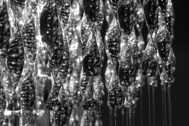 Avize ışık Closeup asılı