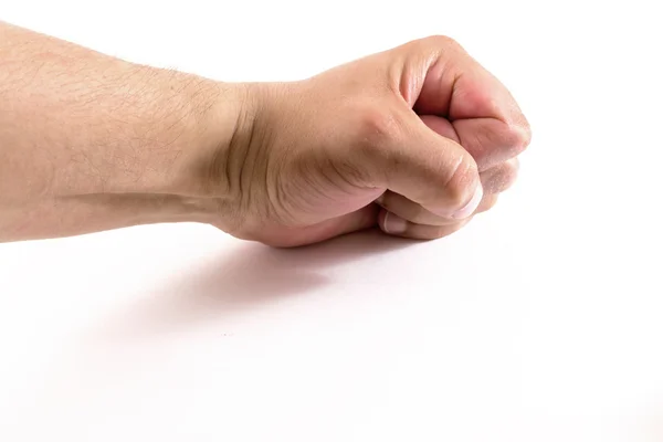 Clenched Male Human Fist — Stock Photo, Image