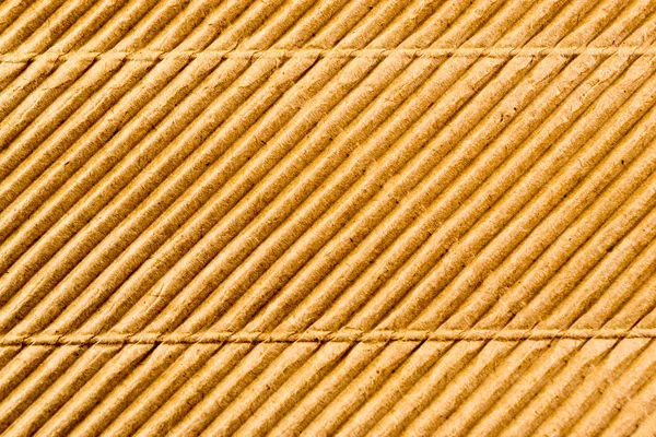 Closeup of Corrugated Cardboard Material — Stock Photo, Image
