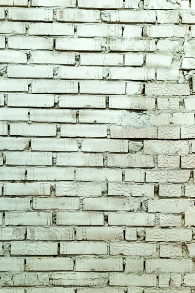 Pared Grunge de ladrillo blanco —  Fotos de Stock