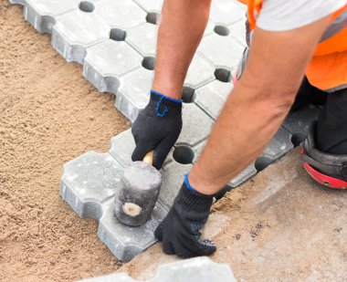 Alt yapı beton tuğla zemin 