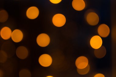 Turuncu ışık efekti arka plan geceleri