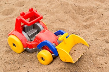 Oyuncak parlak plastik Digger