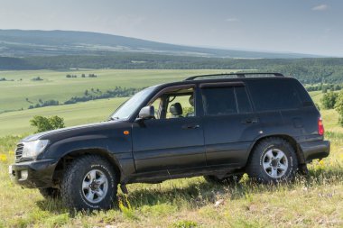 Toyota Landcruiser araç ve doğa