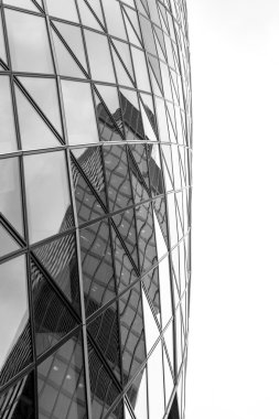 Soyut Modern pencere bina yansıma