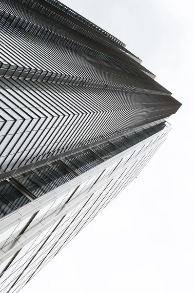 Moderna byggnaden exteriör abstrakt upprepande mönster — Stockfoto