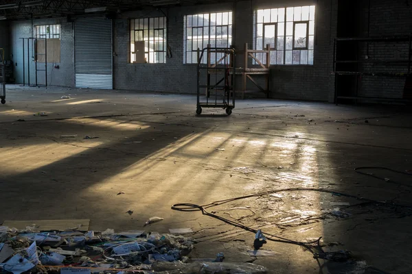 Spłat i opuszczona Fabryka w stanie rozpadu — Zdjęcie stockowe