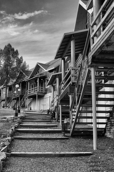 Ski Bungalows — Stock Photo, Image