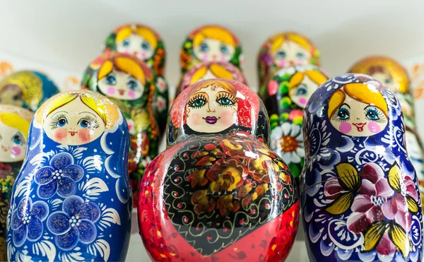 Russian Matryoshka Nesting Dolls — Stock Photo, Image