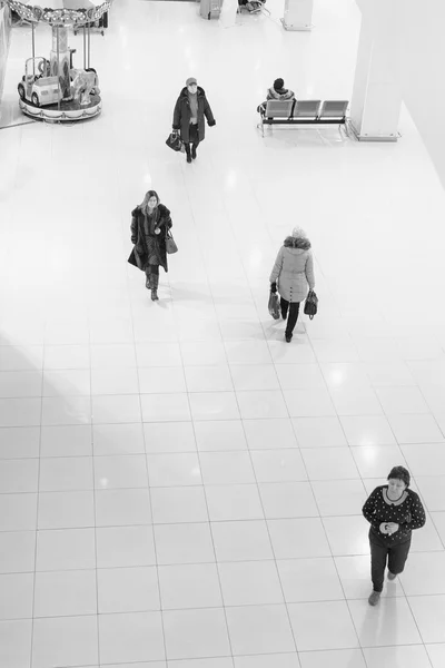Shoppers from Above — Stock Photo, Image
