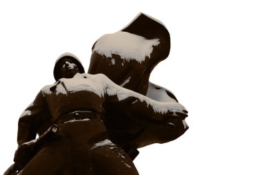 Beyaz Zeminli Rus Askeri Askeri