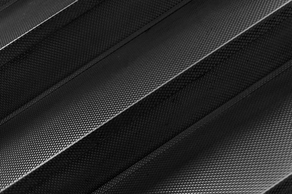 Escaliers en aluminium Texture d'escalier Grunge Arrière-plan — Photo