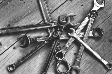 DIY ev somun anahtarları kümesi