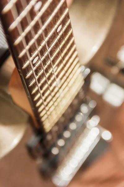 Gitar ayrıntılarını — Stok fotoğraf