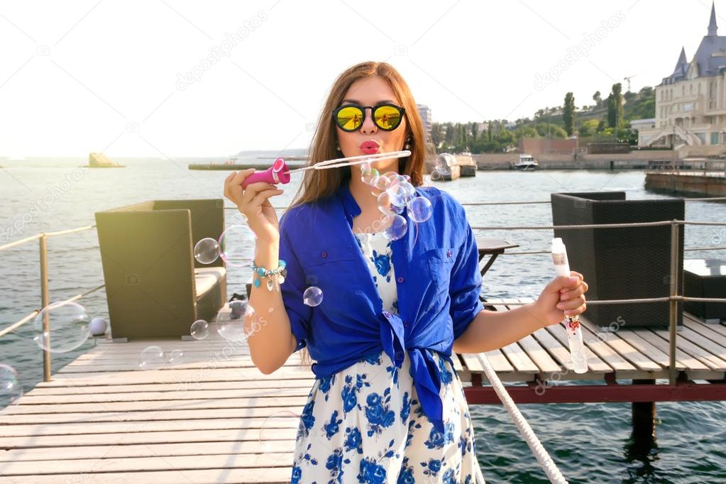 fashion summer Woman portrait