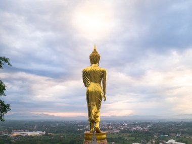 Buddhis görüntü tepe üzerinde