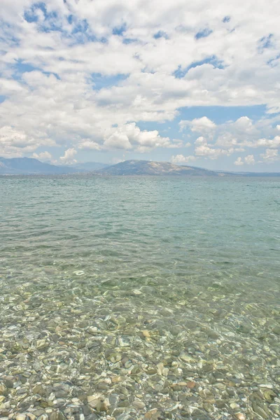 Paisaje marino griego — Foto de Stock