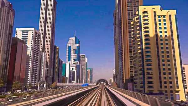 Skönheten Dubai Stad — Stockfoto