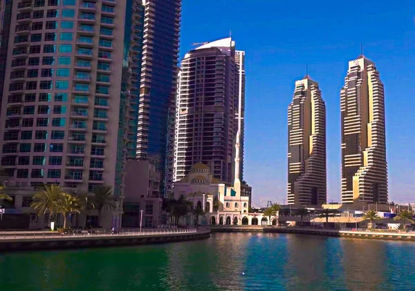 Skönheten Dubai Stad — Stockfoto