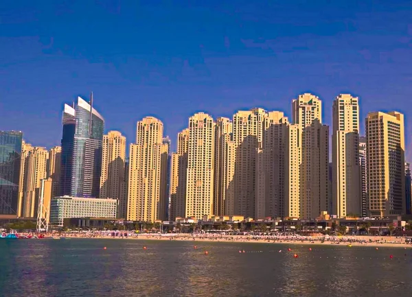 Beauty Dubai City — Stock Photo, Image