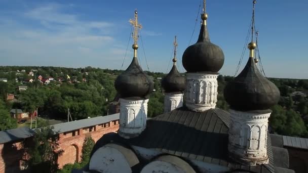 Gereja ortodoks Rusia — Stok Video