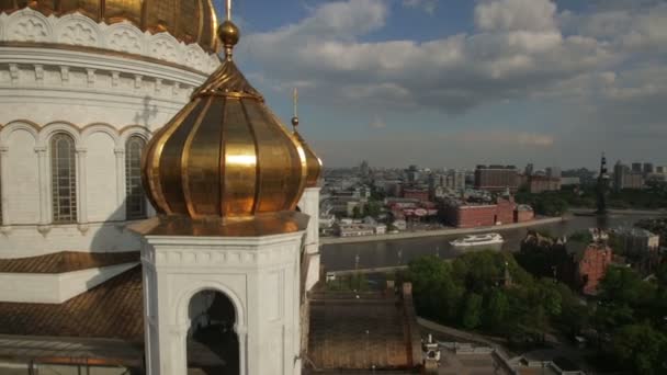 The Cathedral of Christ the Savior — Stock Video