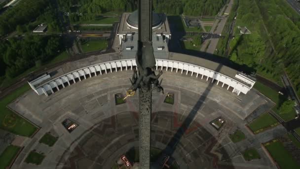 Stella in Victory Park, Poklonnaya Gora, Moscow — Stock Video