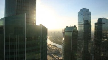 Moskova sehri gökdelenleri